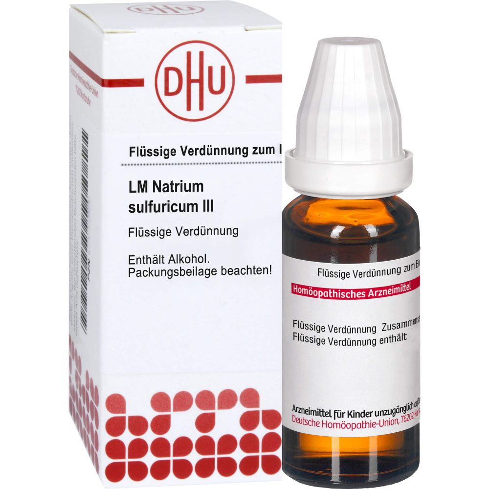 NATRIUM SULFURICUM LM III Dilution