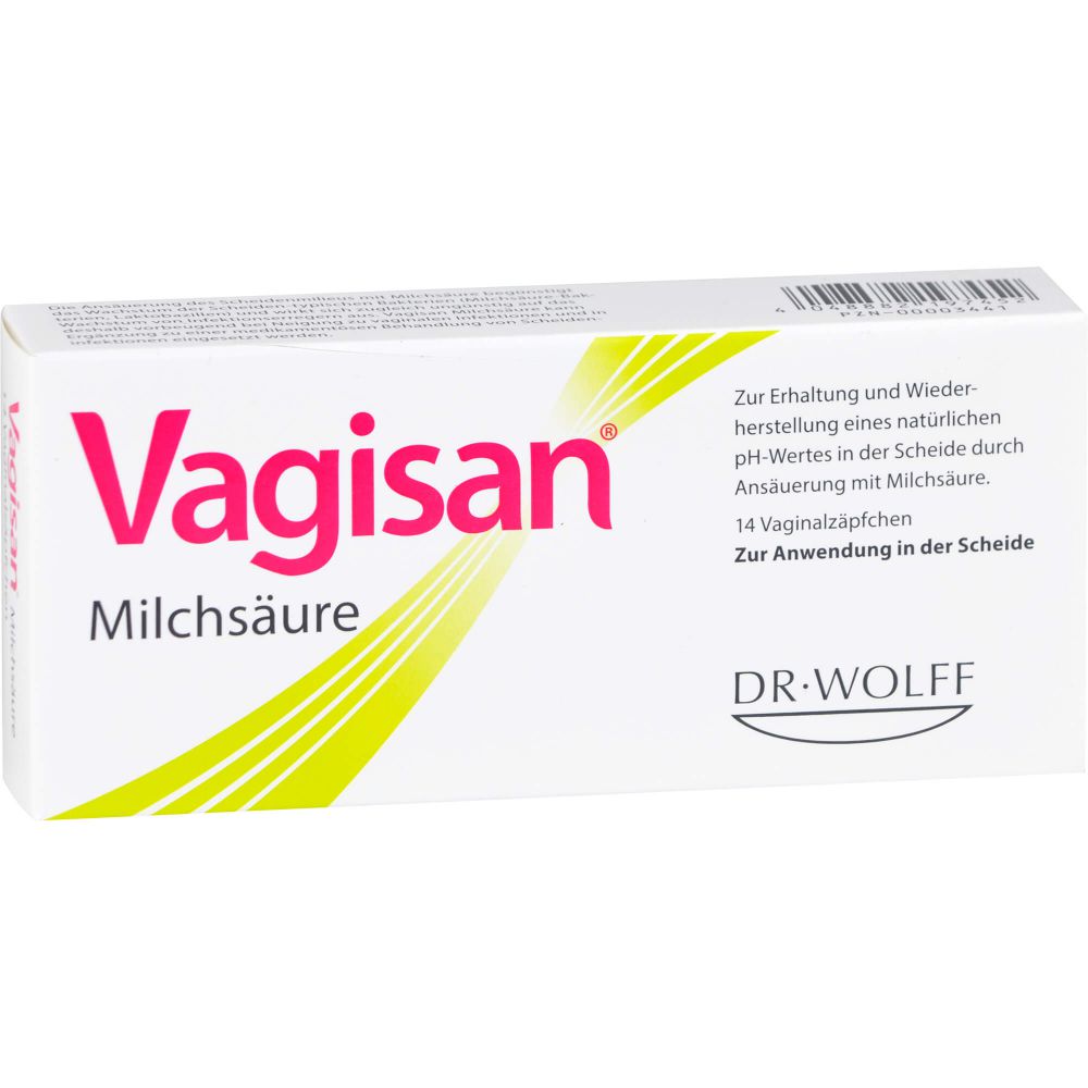 VAGISAN Milchsäure Vaginalzäpfchen