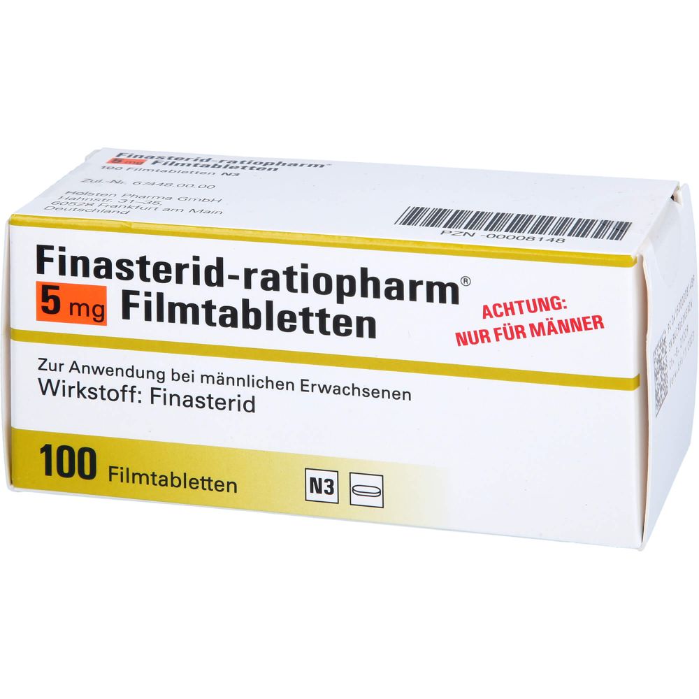 FINASTERID ratiopharm 5 mg Filmtabletten
