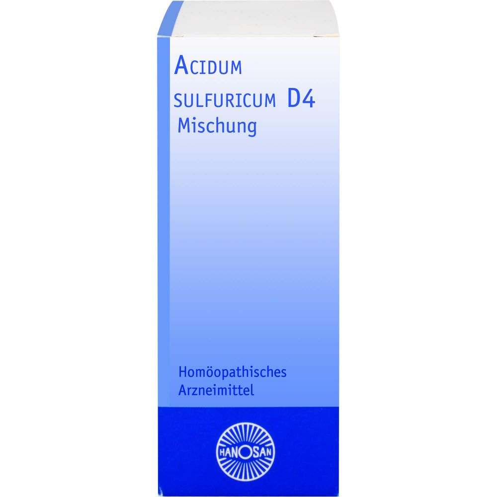 ACIDUM SULFURICUM D 4 Dilution
