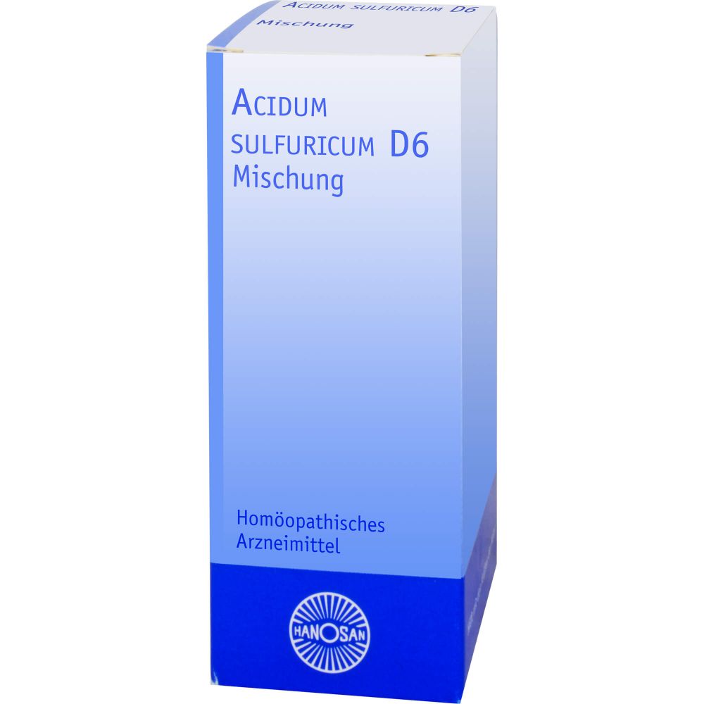 ACIDUM SULFURICUM D 6 Dilution