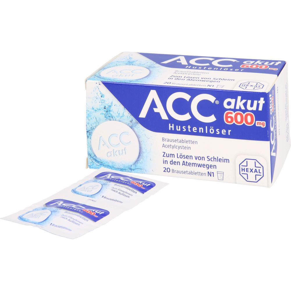 ACC acut 600 tablete efervescente