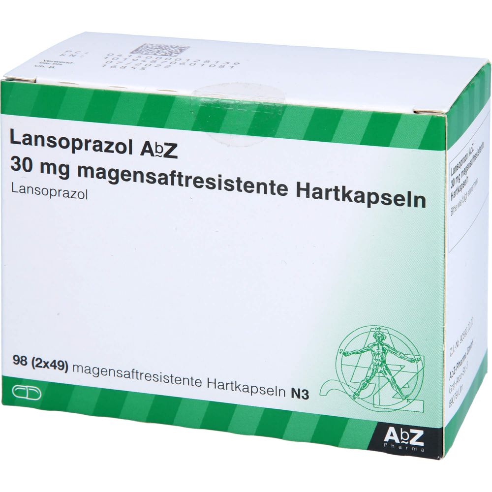 LANSOPRAZOL AbZ 30 mg magensaftres.Hartkaps.