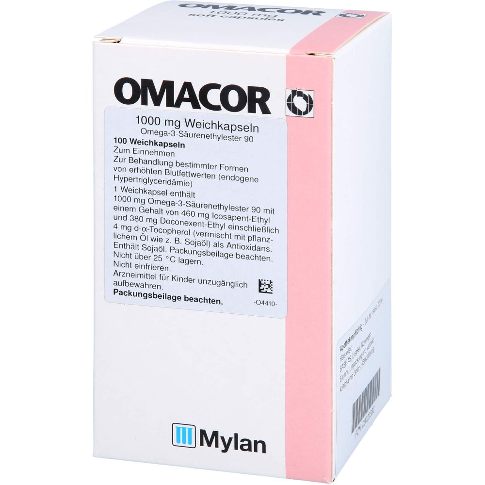 Omacor Weichkapseln 100 St