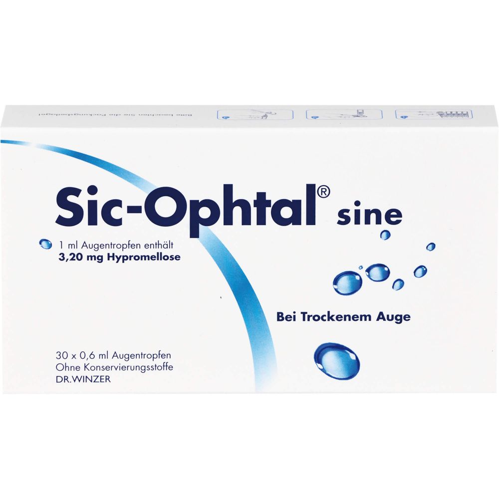 SIC OPHTAL sine Augentr. Augentropfen