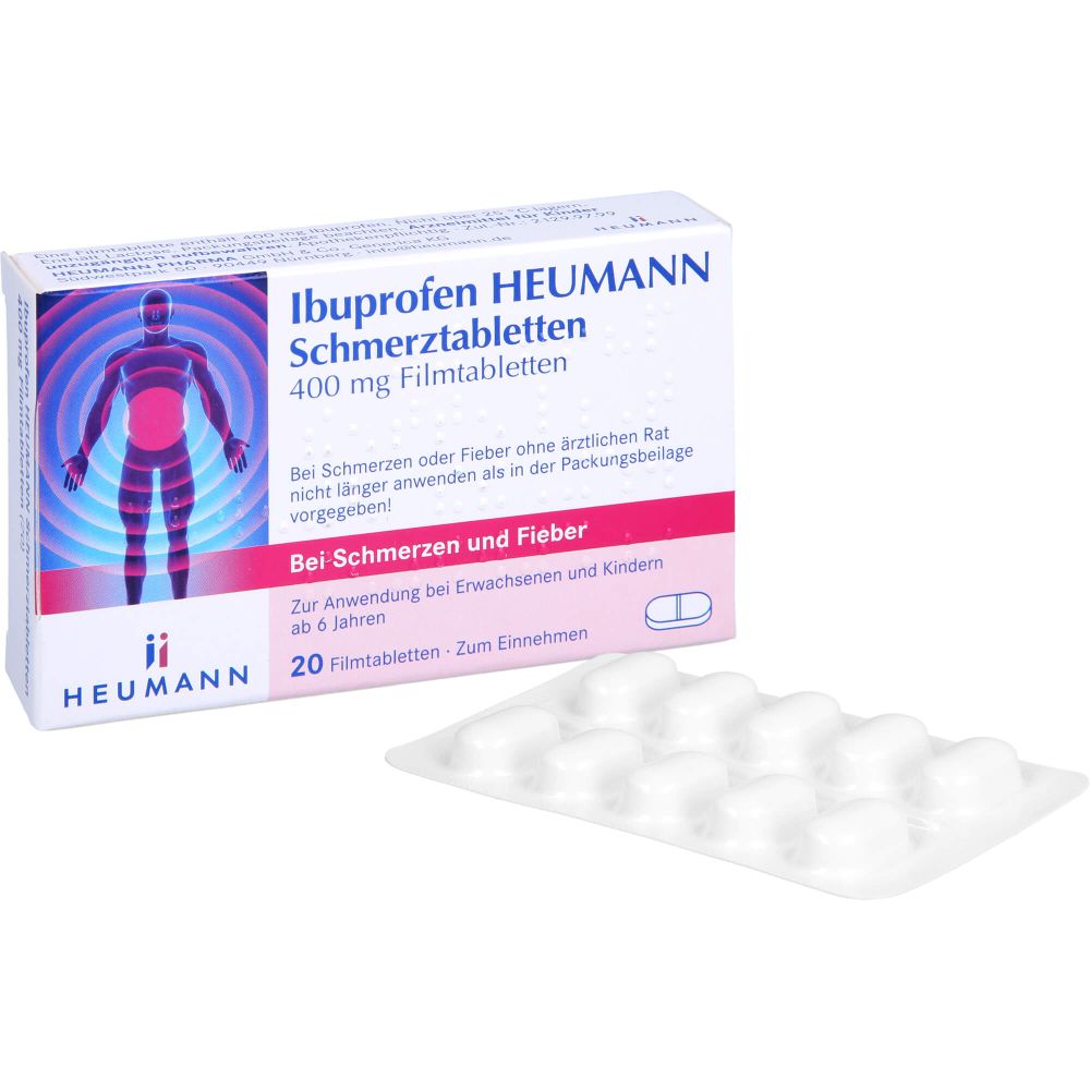 IBUPROFEN Heumann Schmerztabletten 400 mg