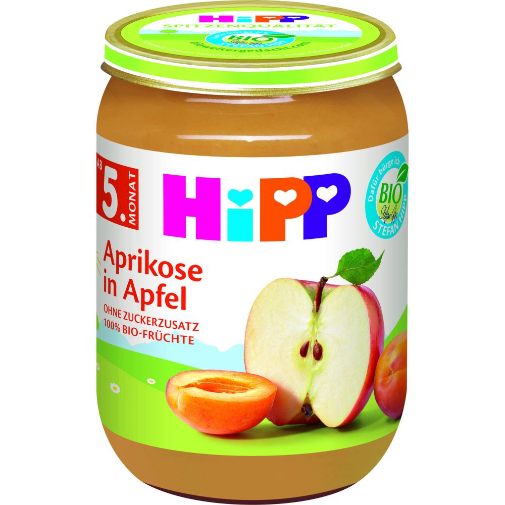 HIPP Früchte Aprikose in Apfel