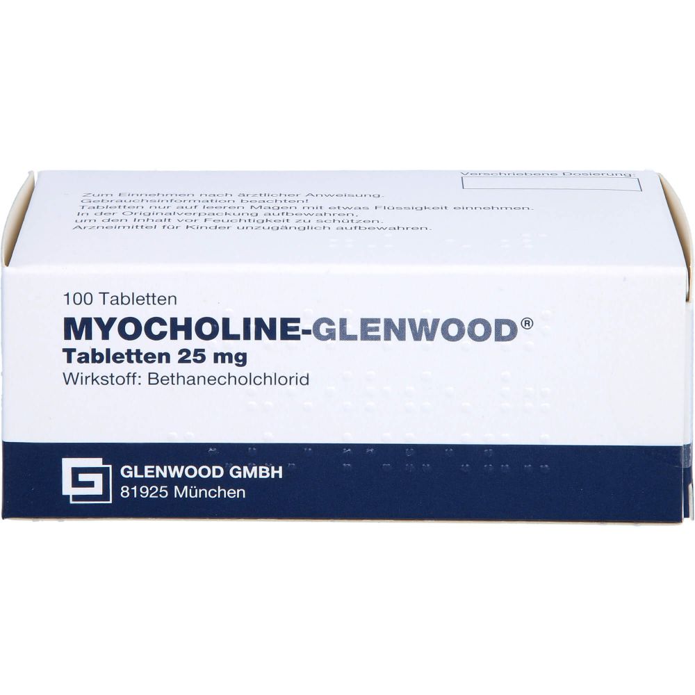 MYOCHOLINE GLENWOOD 25 mg Tabletten