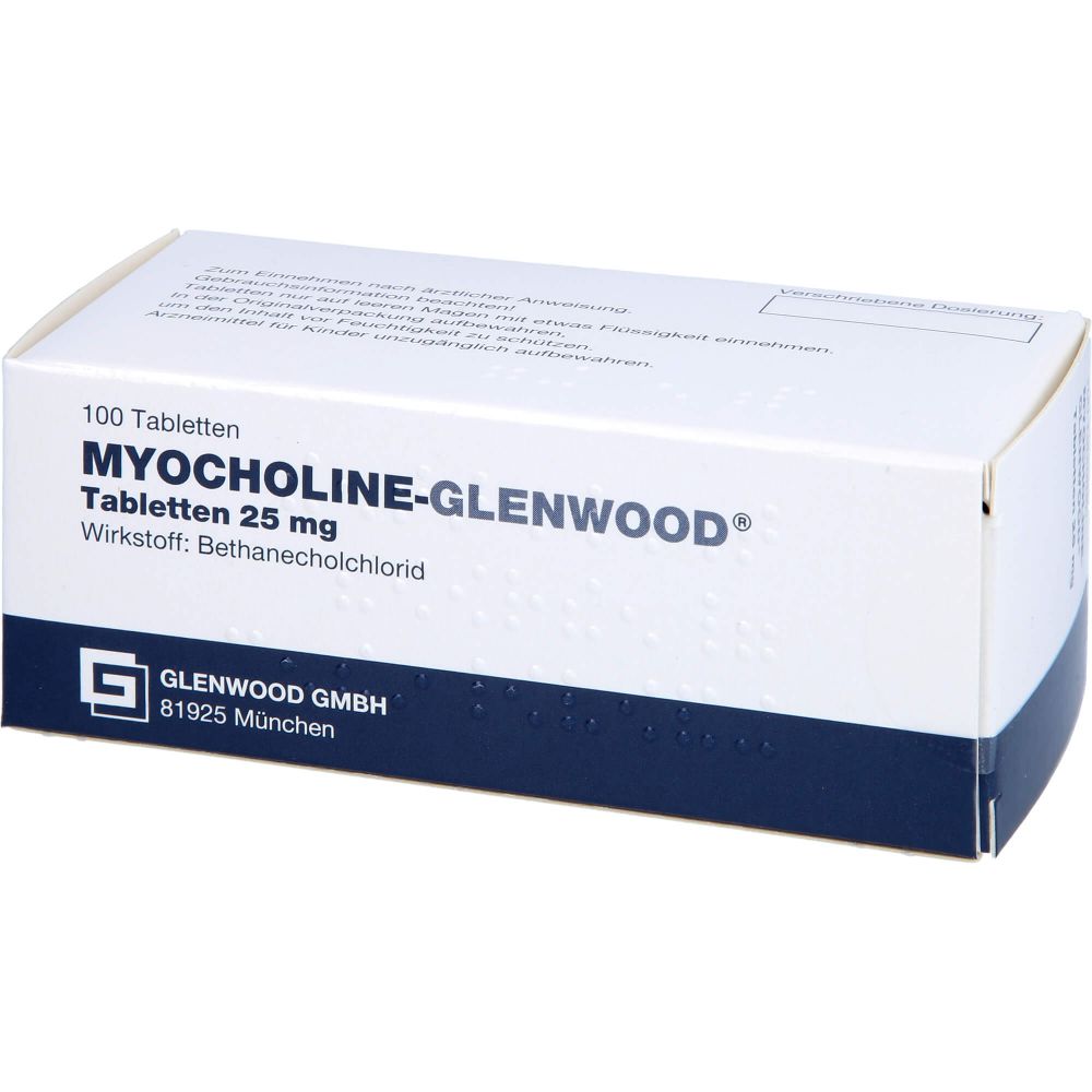 MYOCHOLINE GLENWOOD 25 mg Tablete