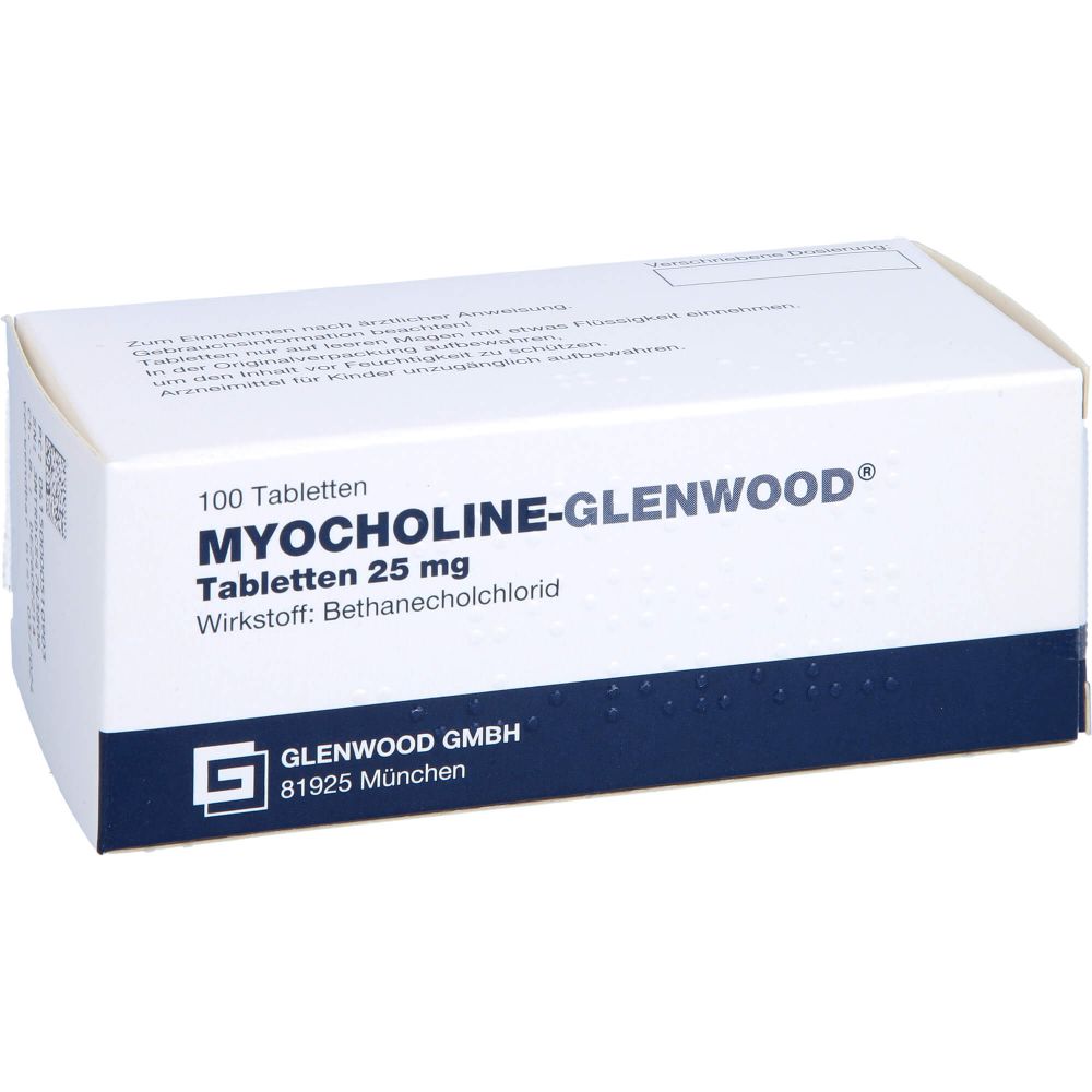 MYOCHOLINE GLENWOOD 25 mg Tabletten