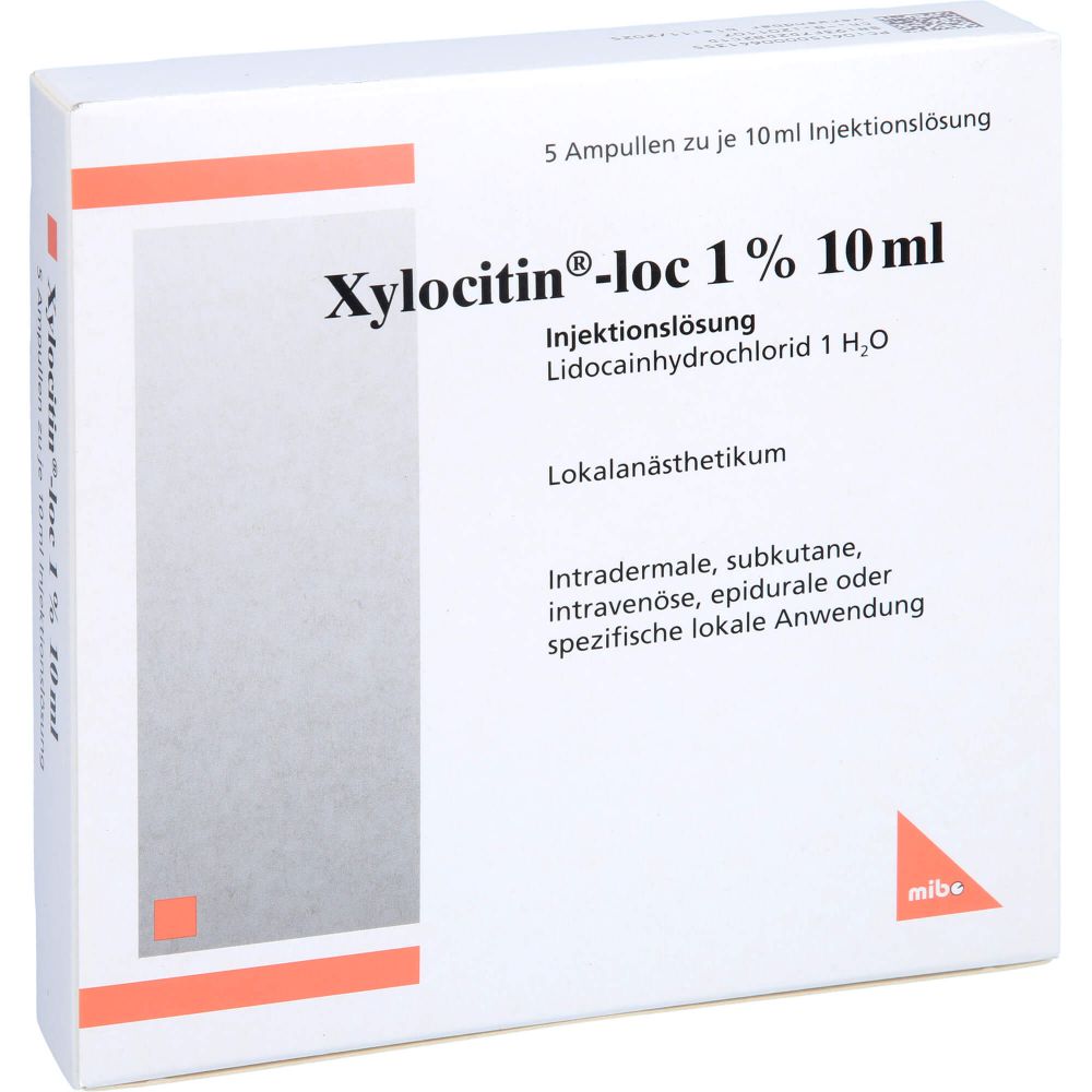 XYLOCITIN-loc 1% 10 ml Injektionslösung Amp.