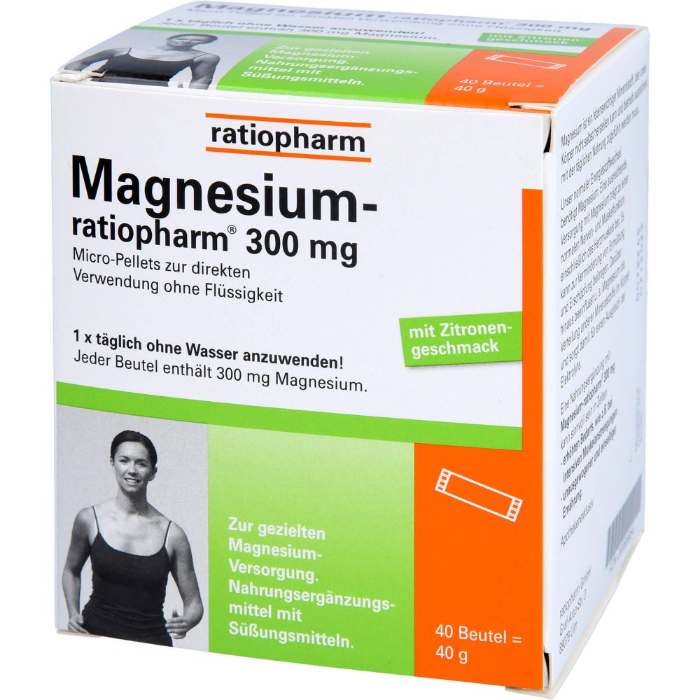 MAGNESIUM-RATIOPHARM 300 mg Micro-Pellets m.Gran.