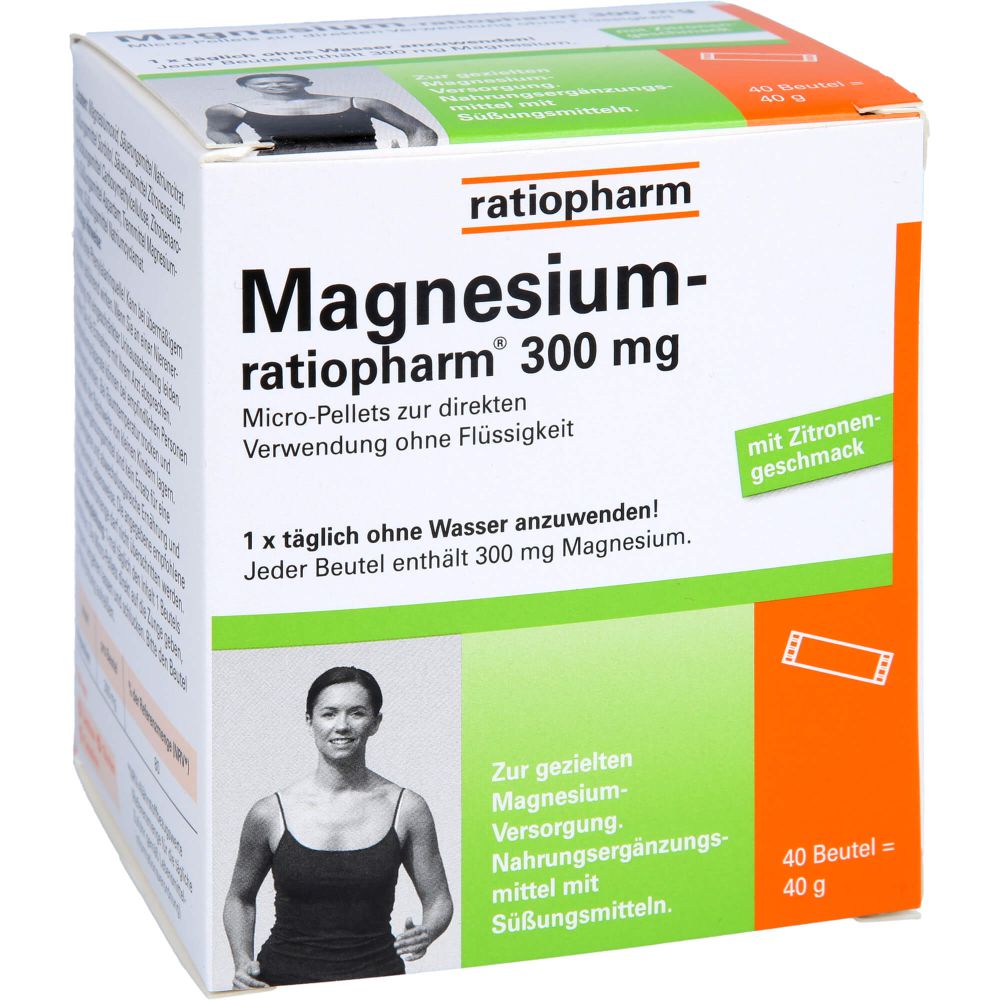 MAGNESIUM-RATIOPHARM 300 mg Micro-Pellets m.Gran.