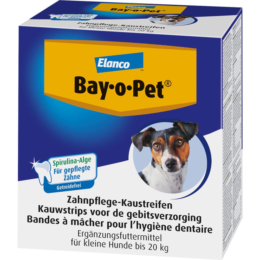 BAY O PET Zahnpfl.Kaustreif.f.kl.Hunde