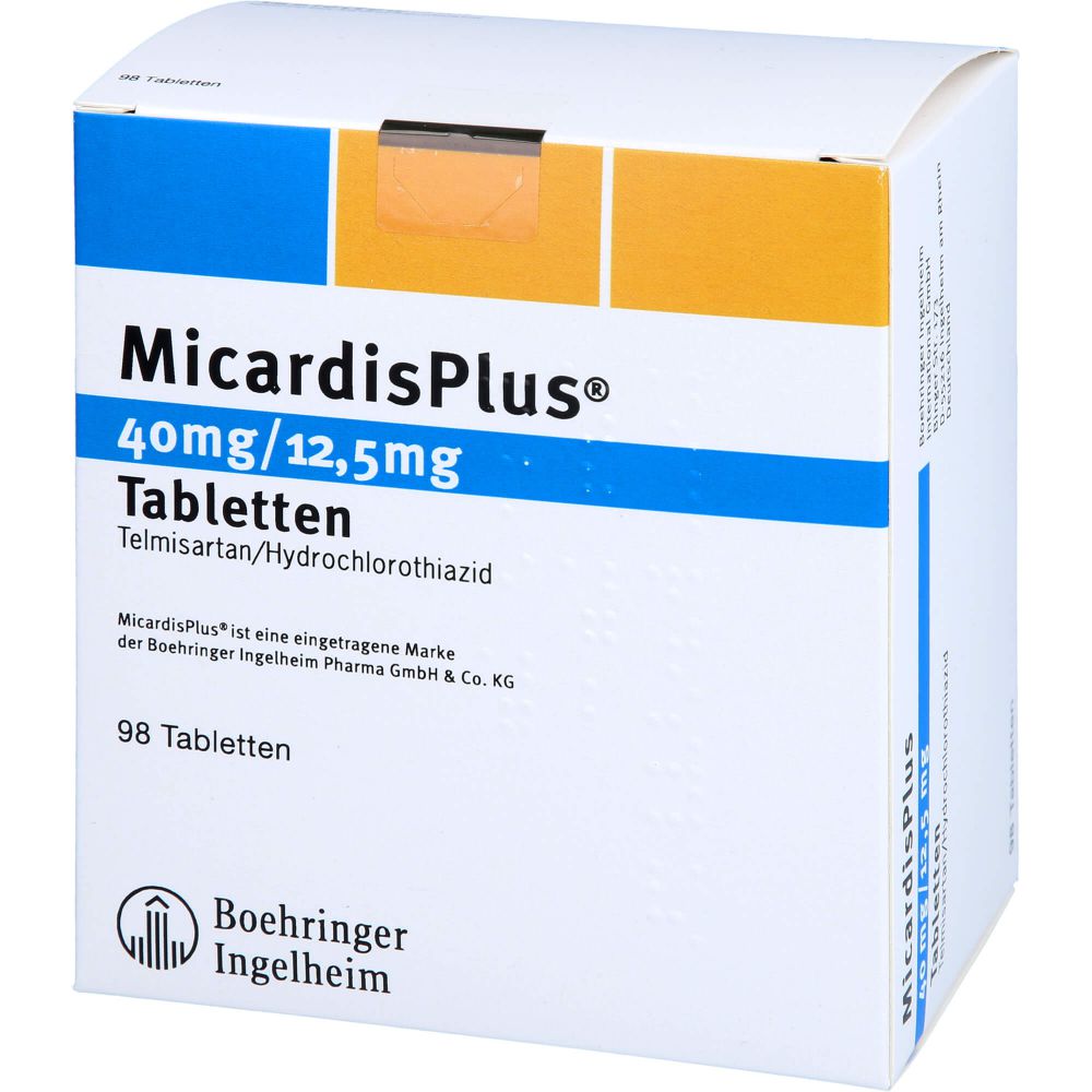 MICARDISPLUS 40 mg/12,5 mg Tabletten