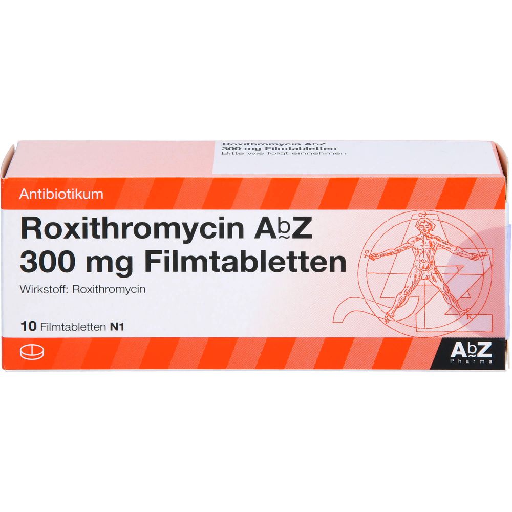 ROXITHROMYCIN AbZ 300 mg Filmtabletten