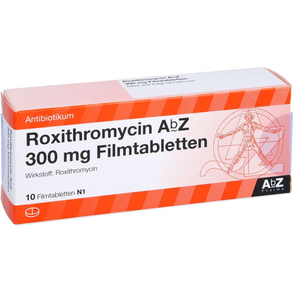 ROXITHROMYCIN AbZ 300 mg Filmtabletten