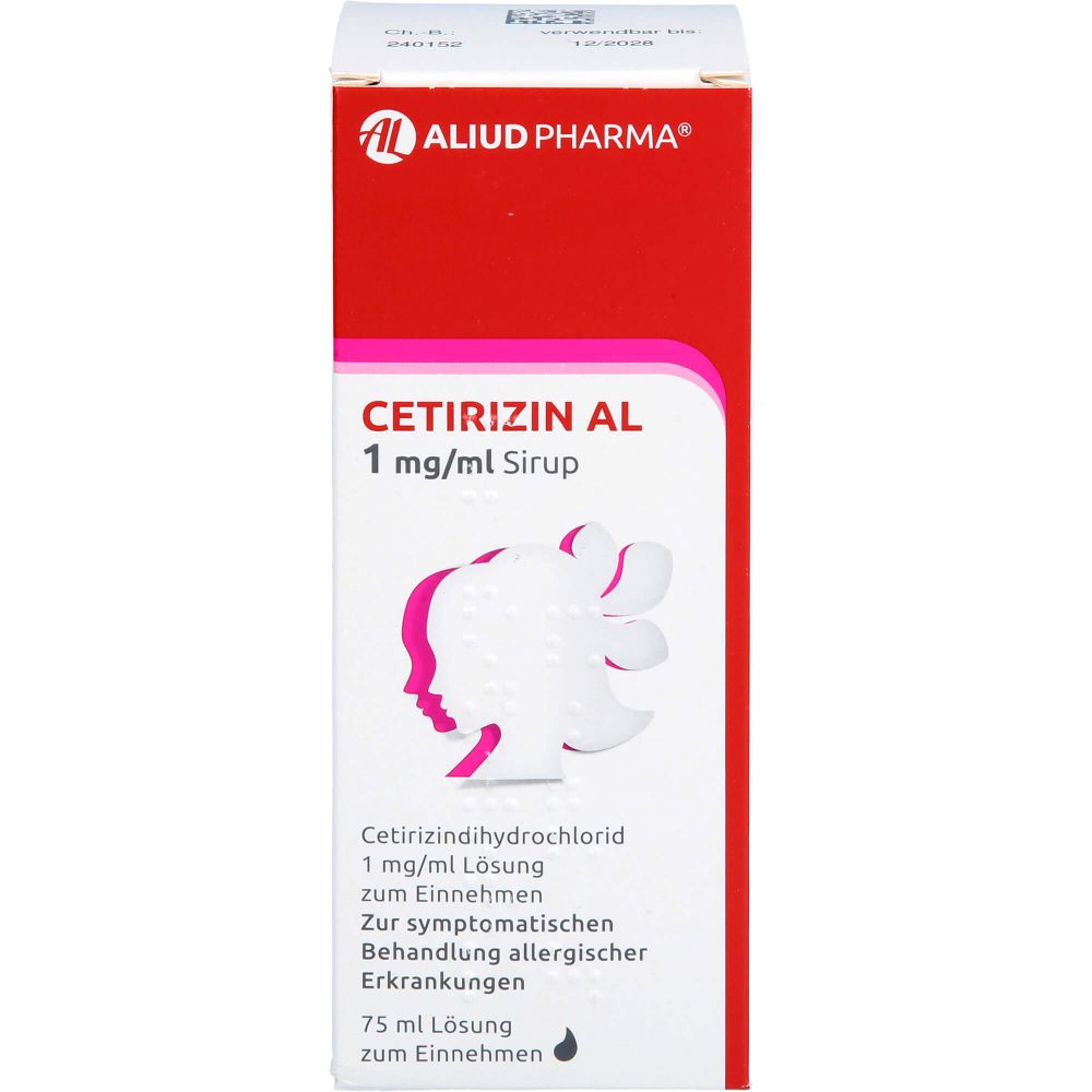 CETIRIZIN AL 1 mg/ml Sirup