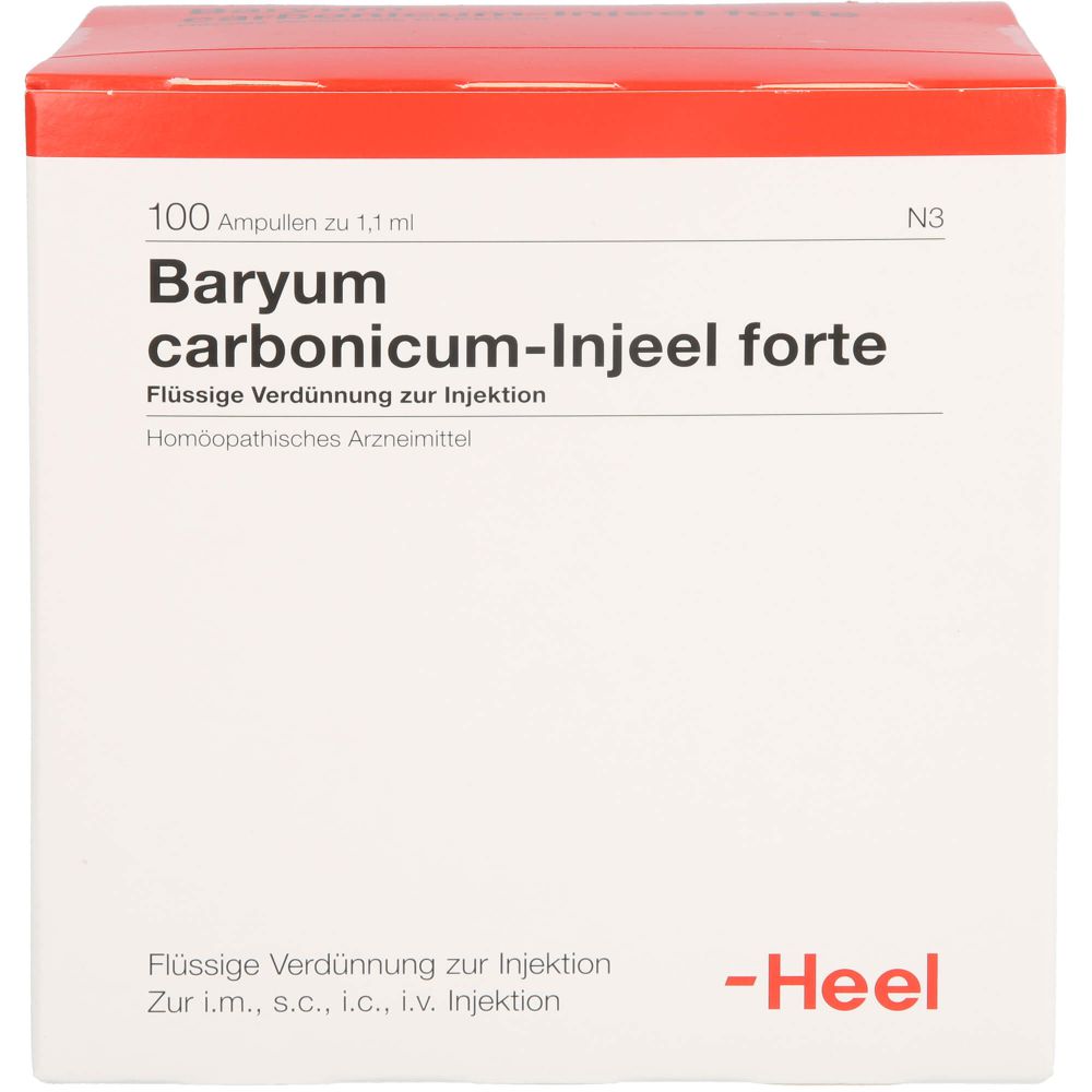 BARYUM carbonicum Injeel forte Ampullen