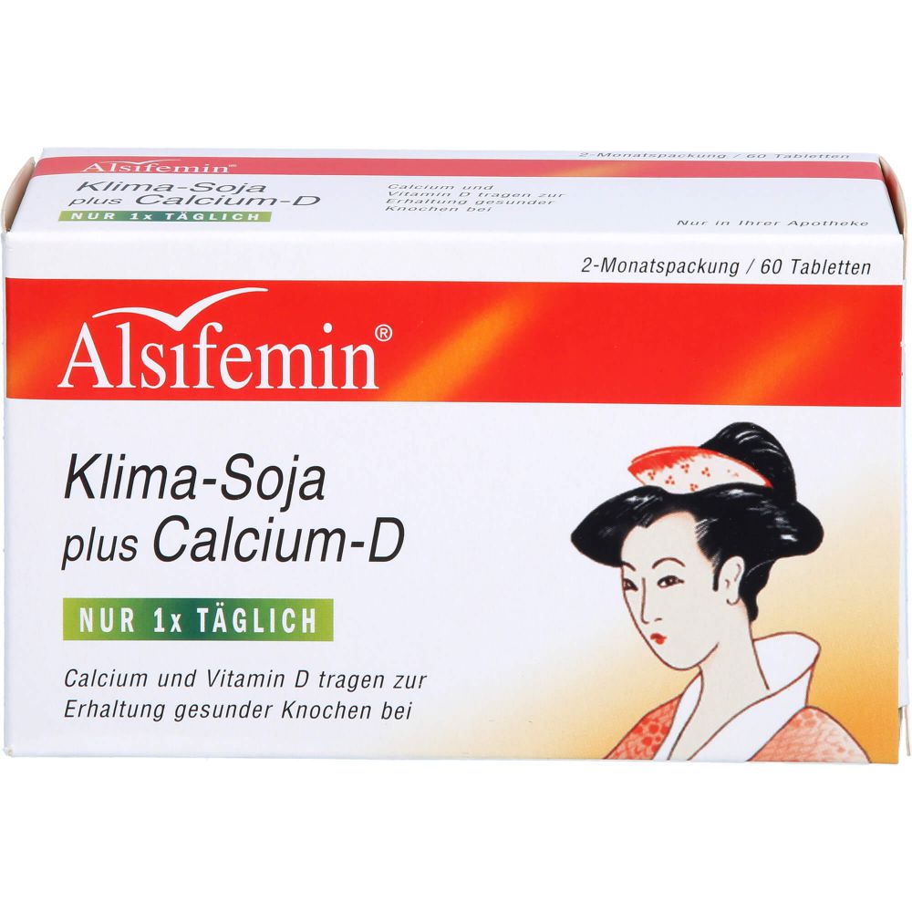 ALSIFEMIN Klima-Soja plus Calcium D3 Tabletten