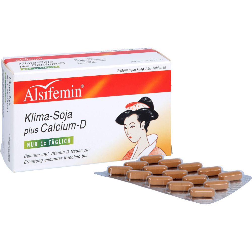 ALSIFEMIN Klima-Soja plus Calcium D3 Tabletten