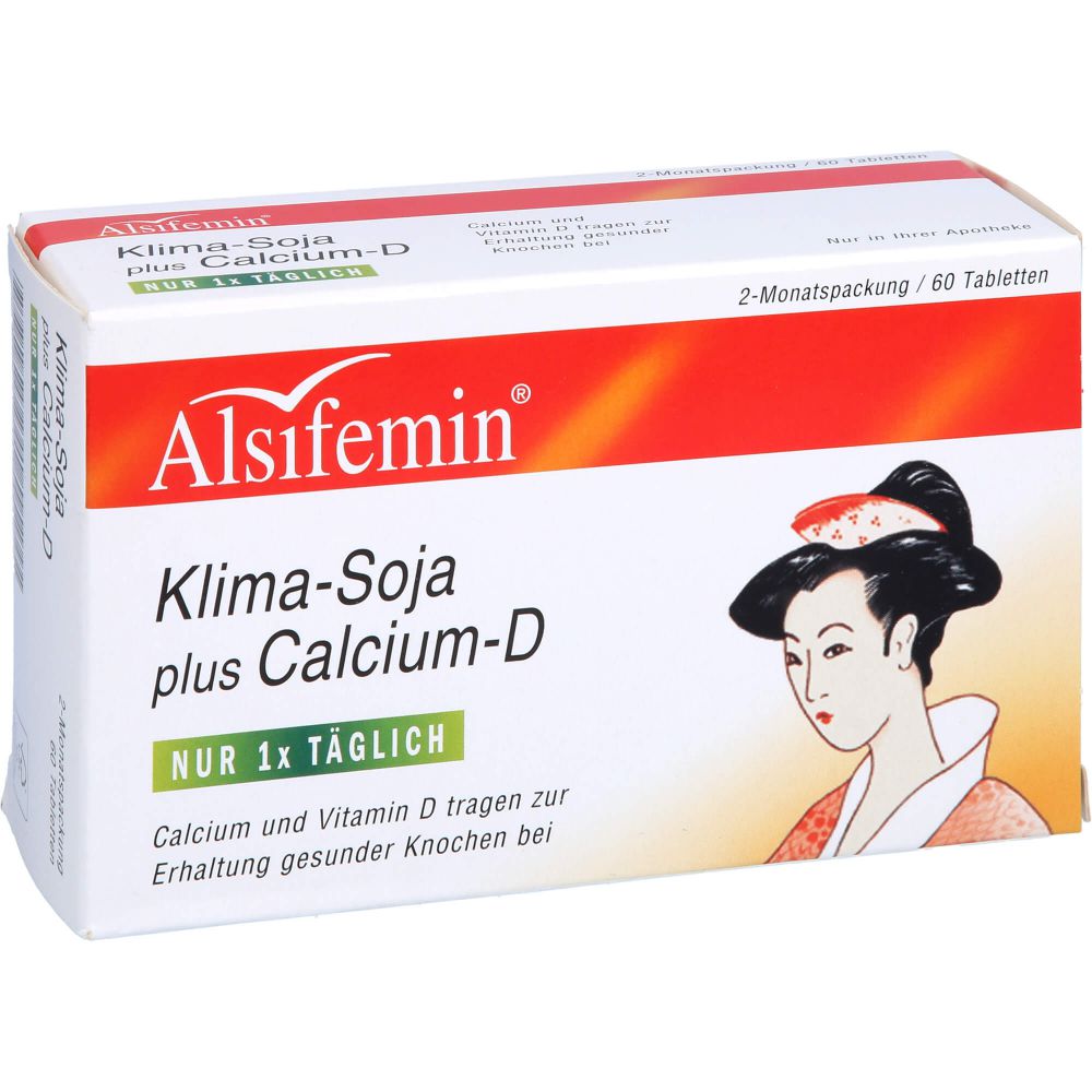ALSIFEMIN Klima-Soja plus Calcium D3 Tabletten