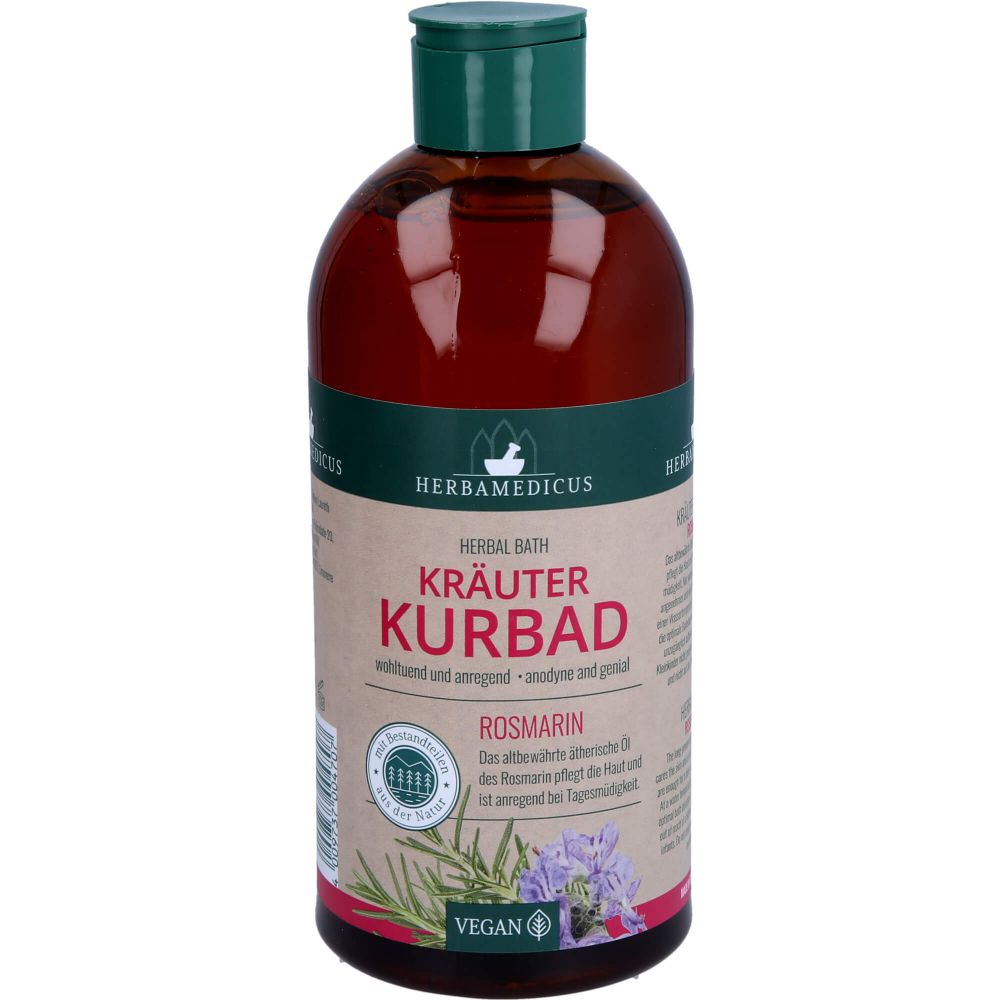 Rosmarin Kräuter Kurbad Herbamedicus 500 ml