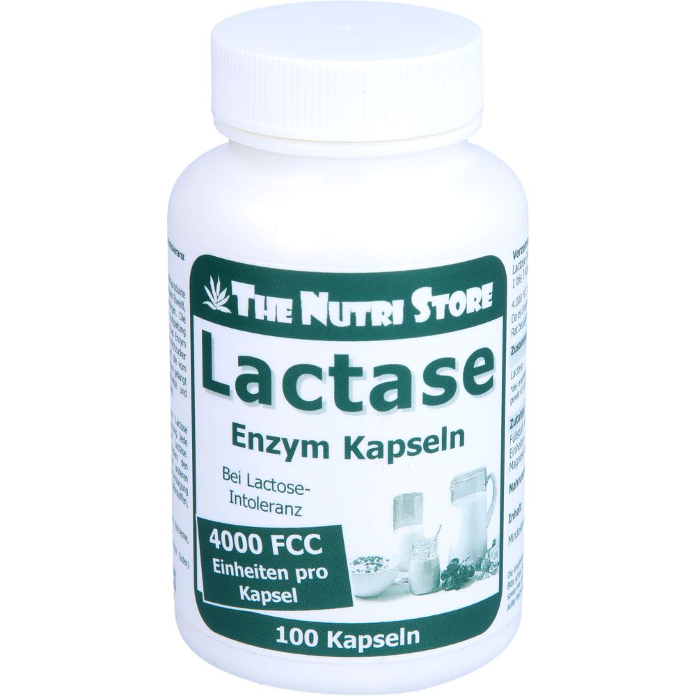 LACTASE 4.000 FCC Enzym Kapseln