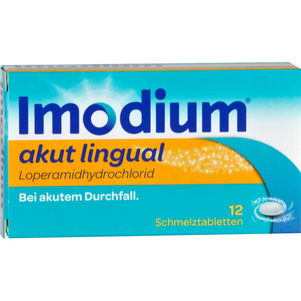 IMODIUM akut lingual Schmelztabletten