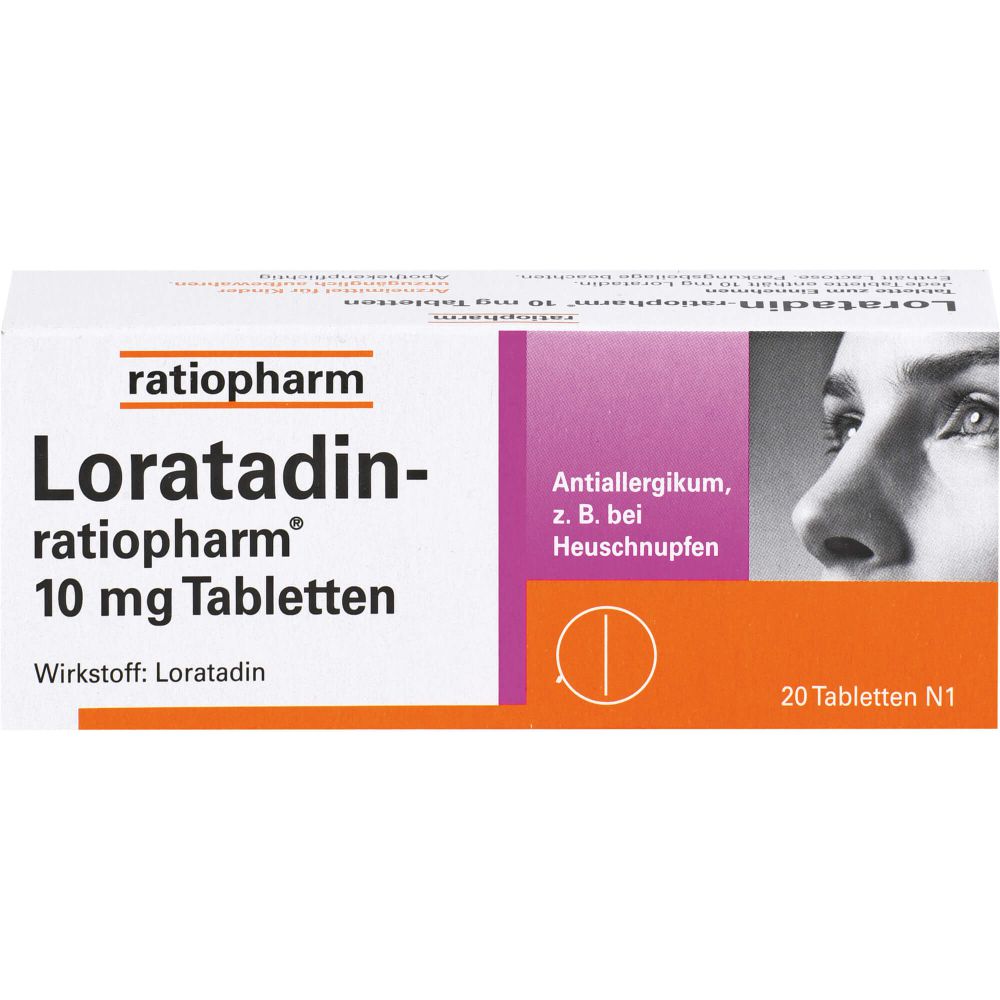 LORATADIN-ratiopharm 10 mg Tabletten