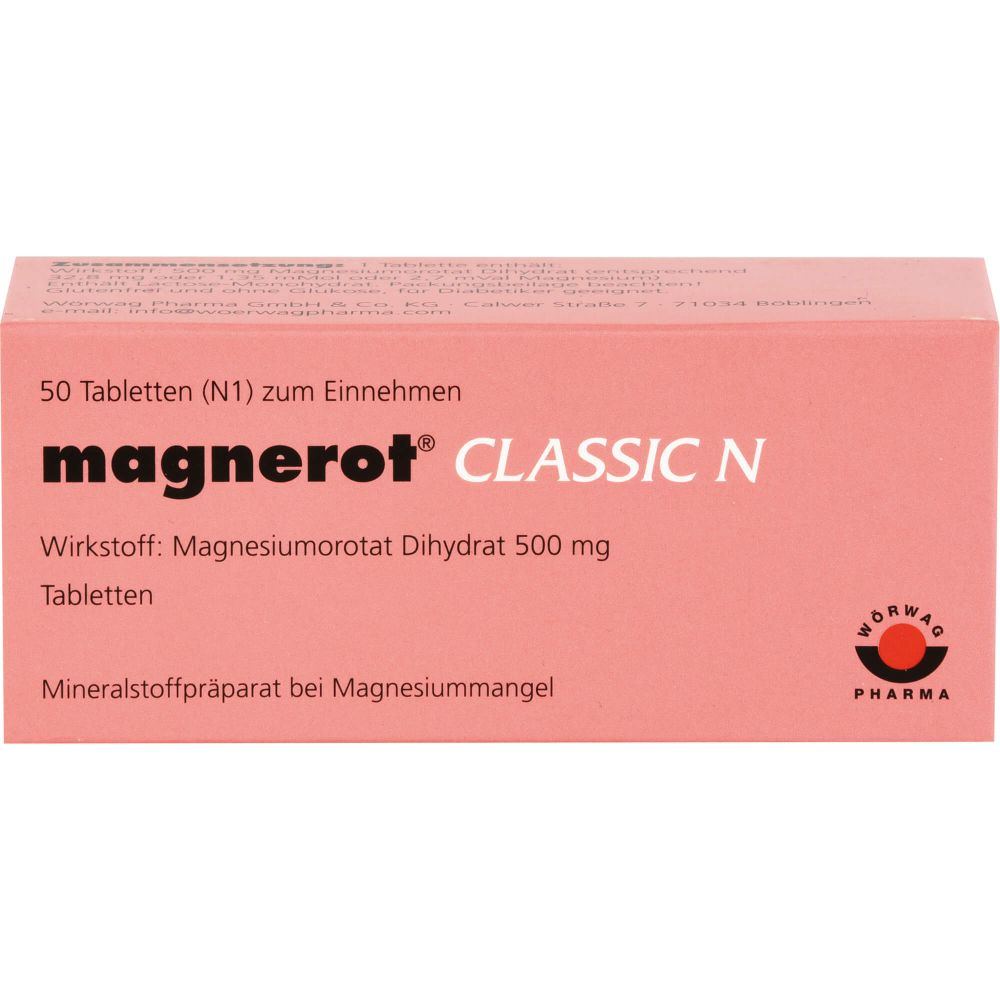 MAGNEROT CLASSIC N Tabletten