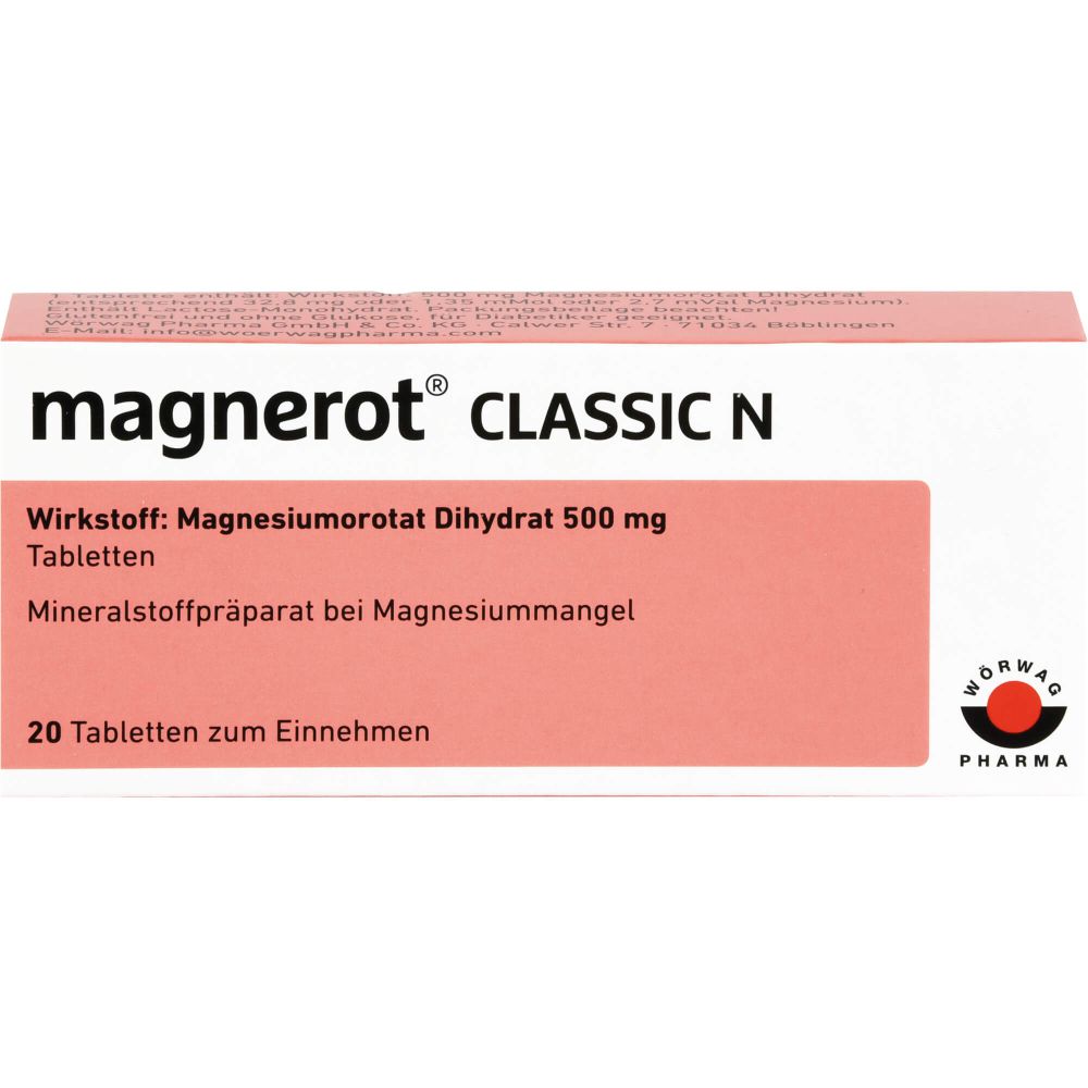 Magnerot Classic N Tabletten