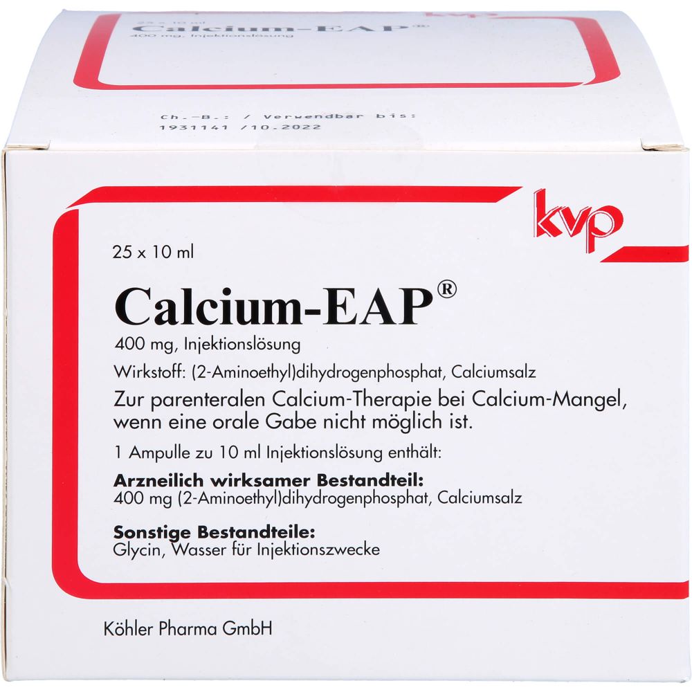 CALCIUM EAP Ampullen