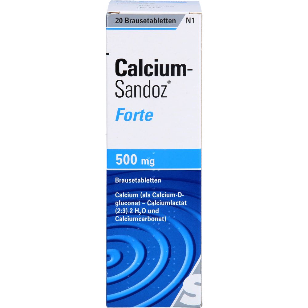 Calcium Sandoz forte Brausetabletten 20 St