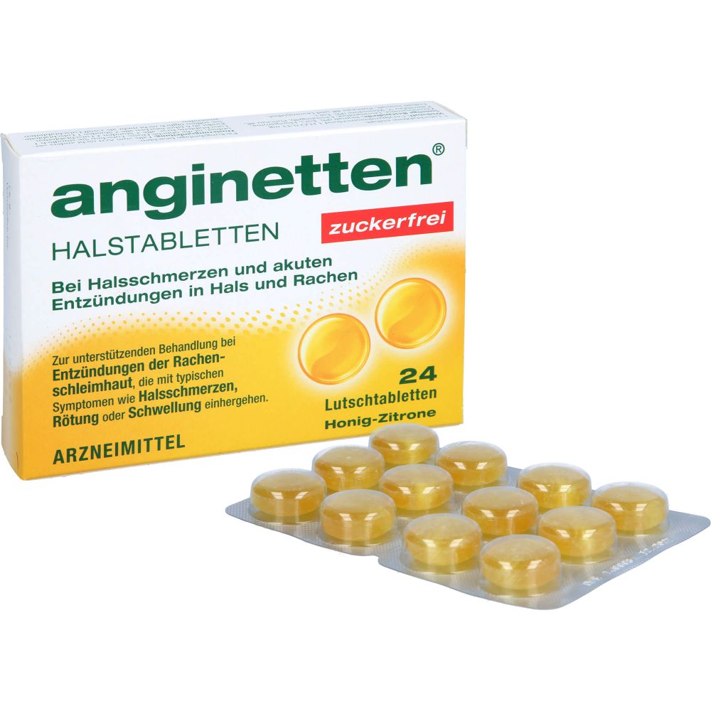 ANGINETTEN Halstabletten zuckerfrei