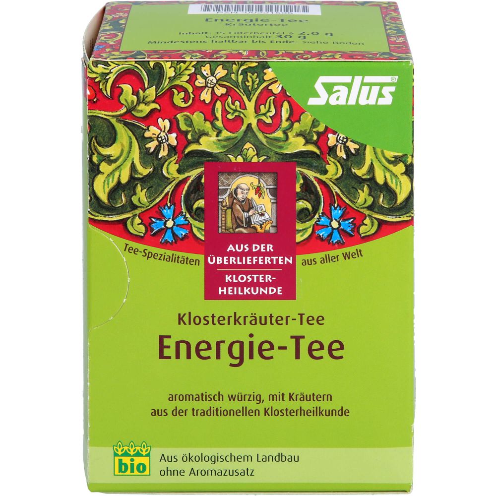 ENERGIE TEE Klosterkräuter-Tee Bio Salus Fbtl.