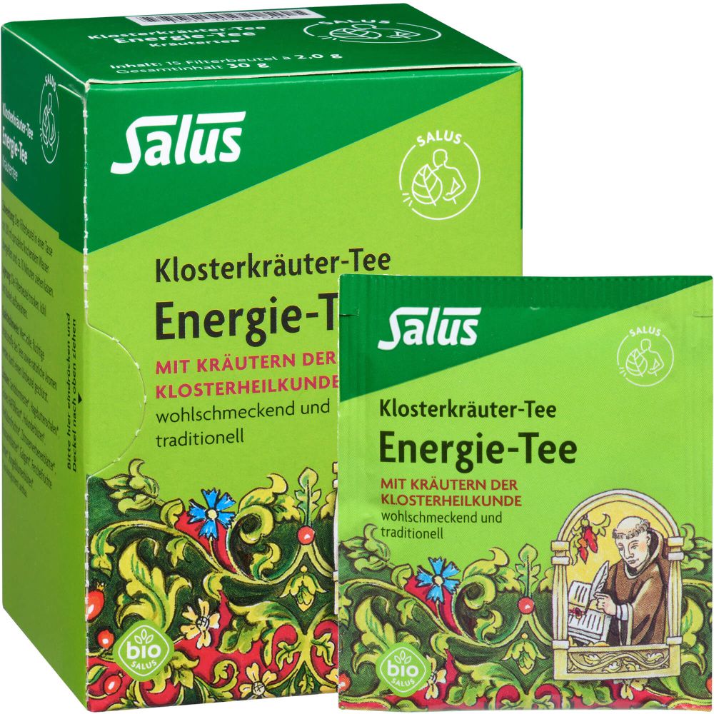 ENERGIE TEE Klosterkräuter-Tee Bio Salus Fbtl.