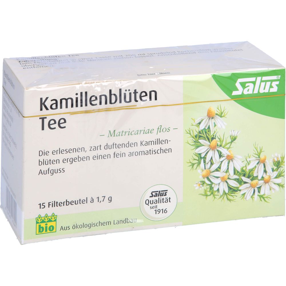 KAMILLENBLÜTEN Tee Bio Matricariae flos Salus Fbtl