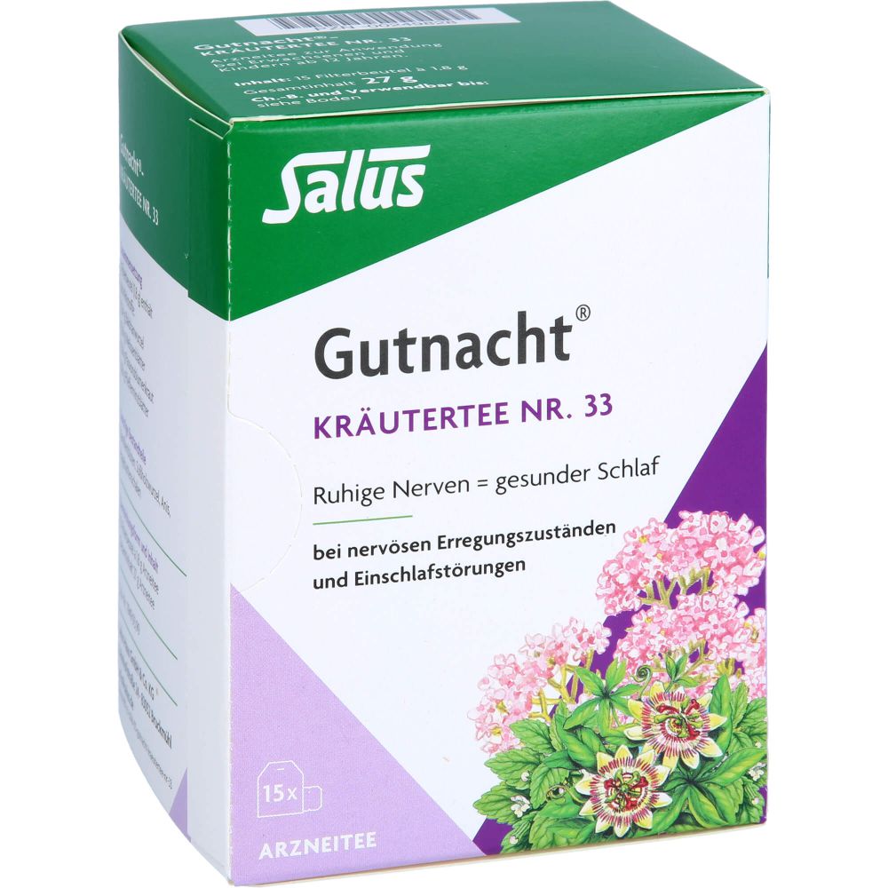 GUTNACHT Kräutertee Nr.33 Salus Filterbeutel