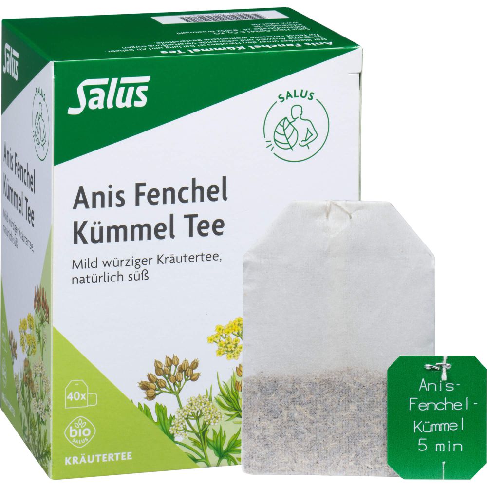 ANIS FENCHEL Kümmel Tee AFeKü Bio Salus Filterbtl.