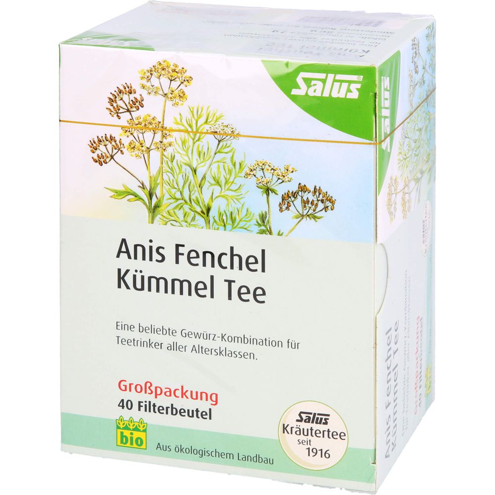 ANIS FENCHEL Kümmel Tee AFeKü Bio Salus Filterbtl.