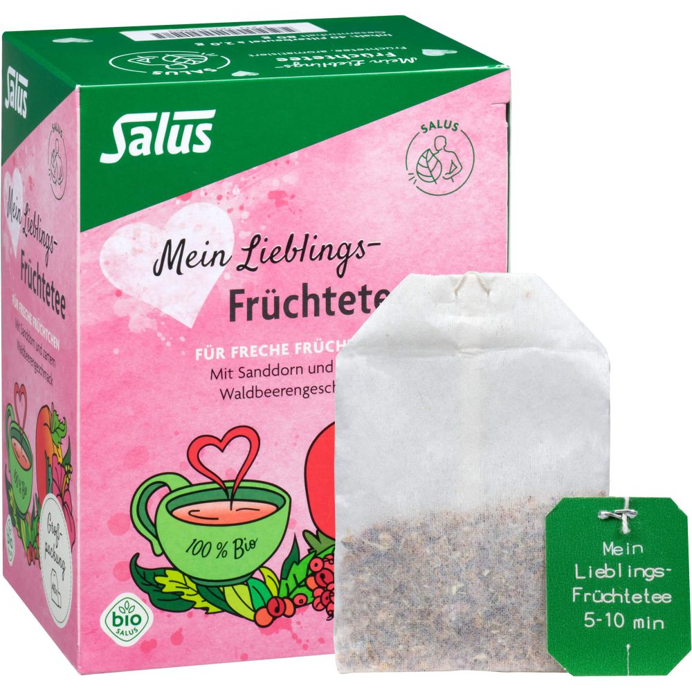 MEIN LIEBLINGS-Früchte-Tee Bio Salus Filterbeutel