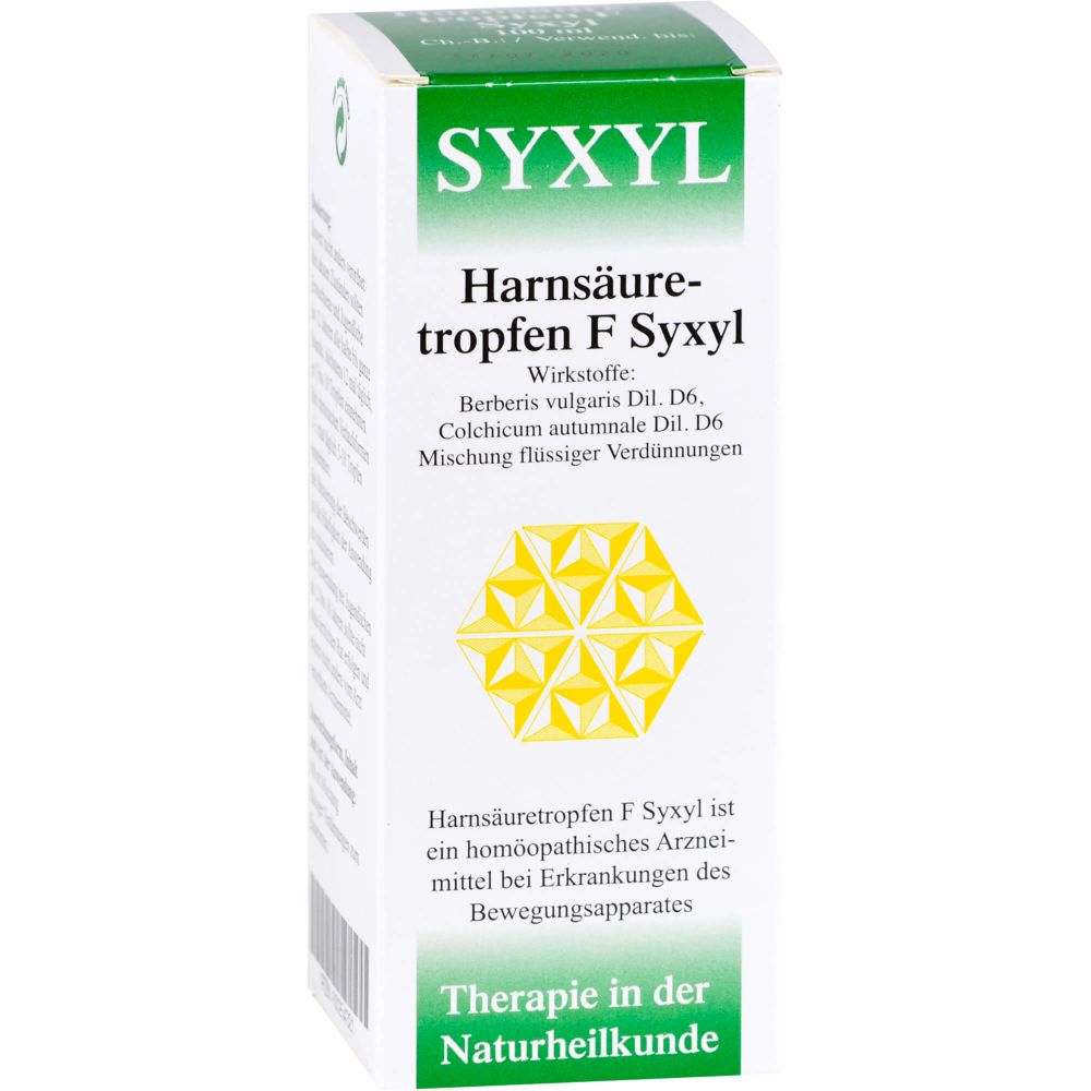 HARNSÄURETROPFEN F Syxyl Lösung