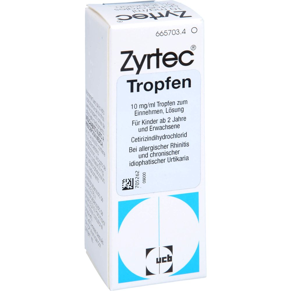 ZYRTEC 10 mg/ml Tropfen