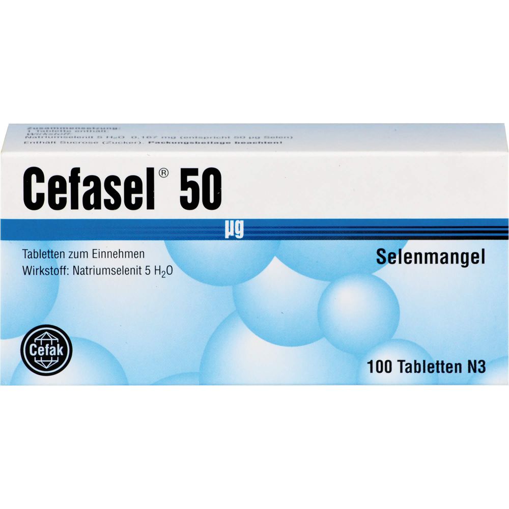 CEFASEL 50 μg Tabletten