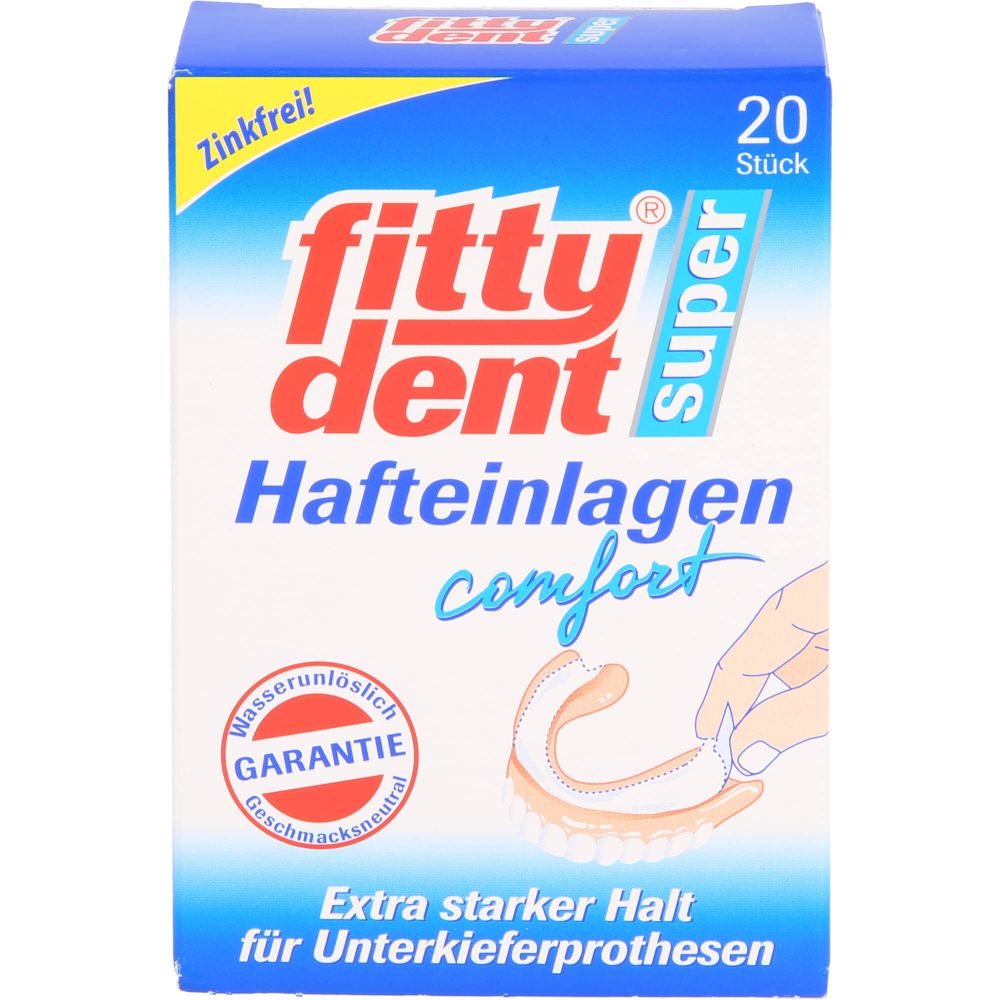 FITTYDENT super Haftkleber Einlagen