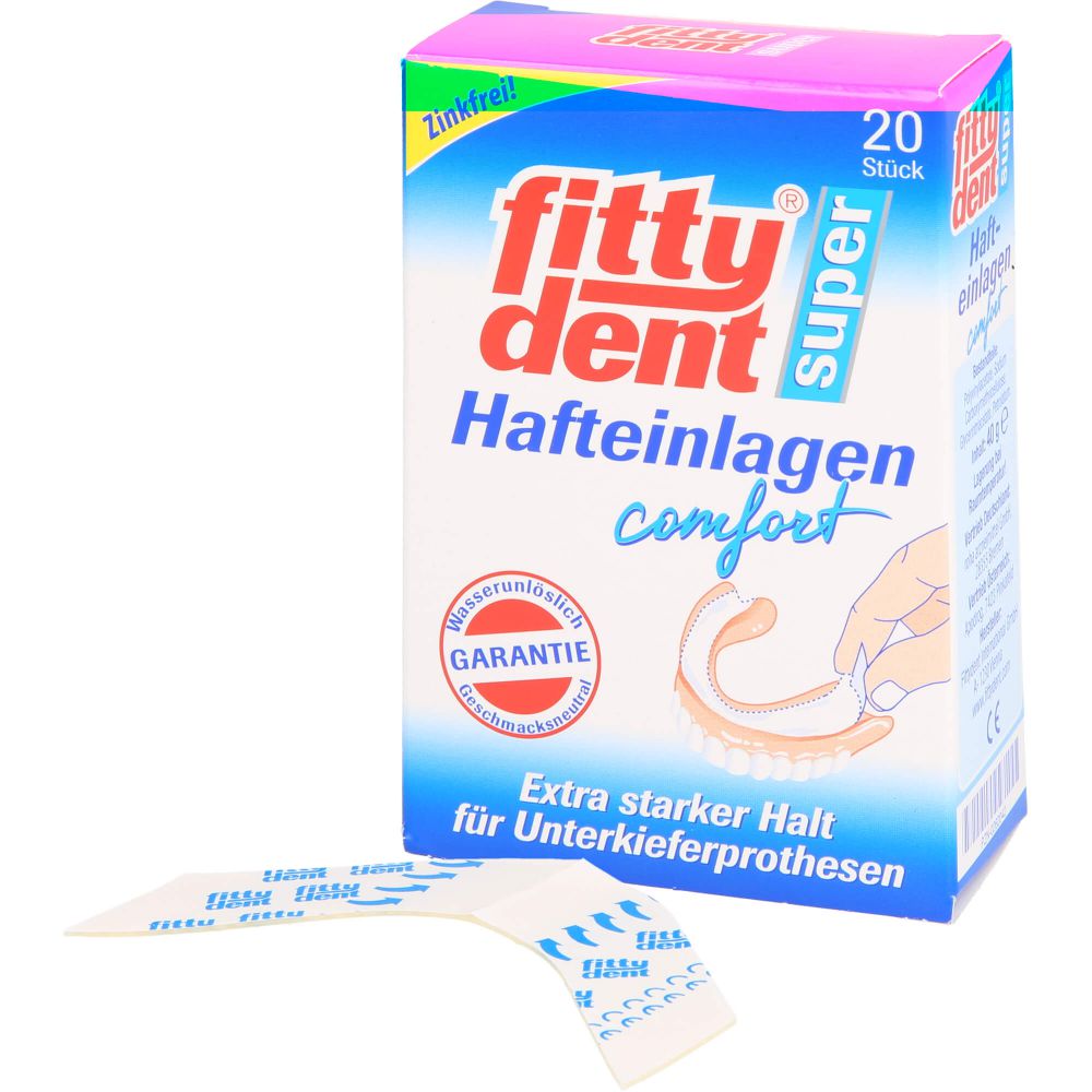 FITTYDENT super Haftkleber Einlagen