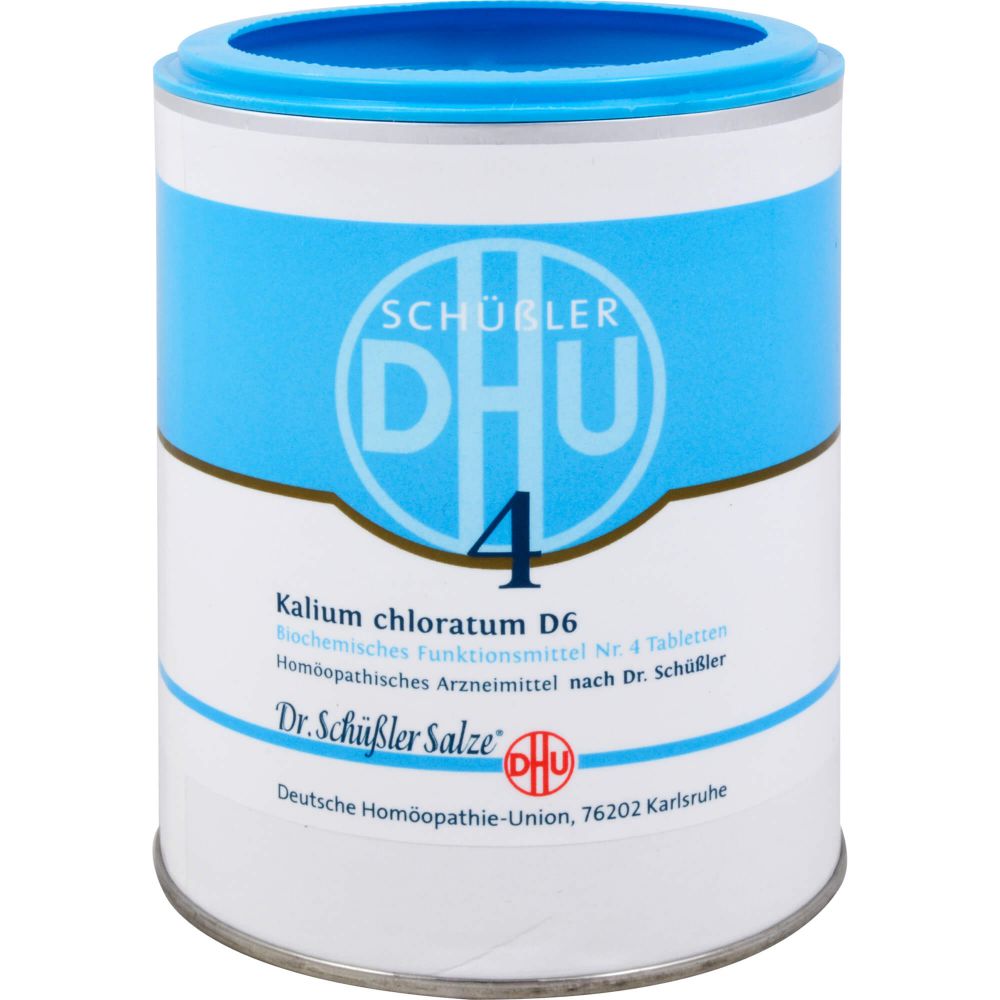 BIOCHEMIE DHU 4 Kalium chloratum D 6 Tabletten