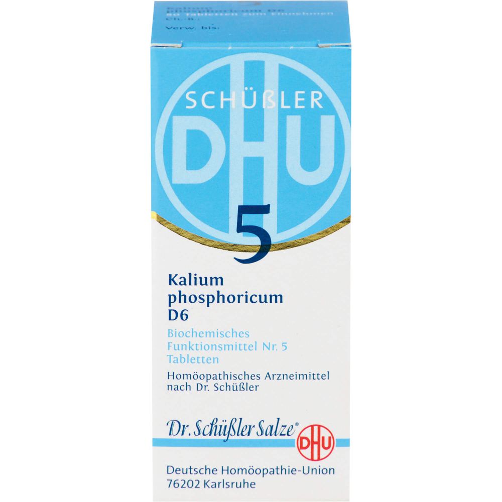 BIOCHEMIE DHU 5 Kalium phosphoricum D 6 Tabletten