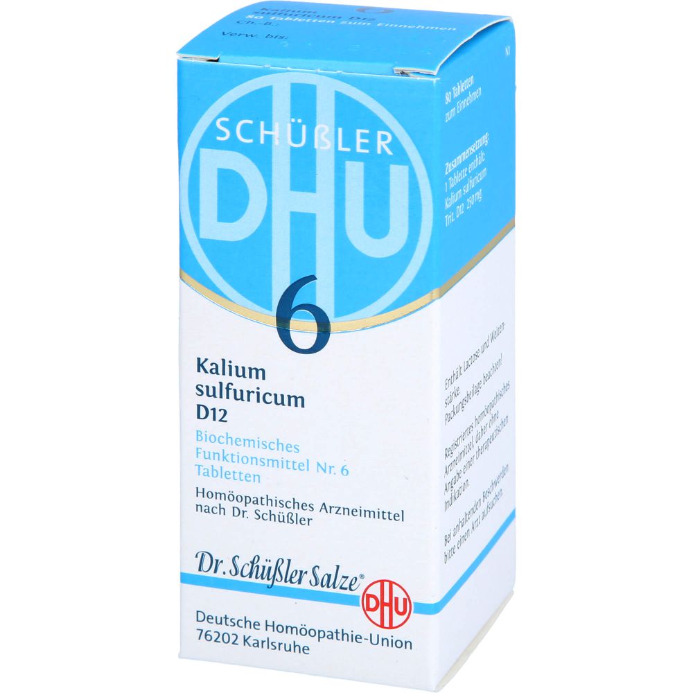 BIOCHEMIE DHU 6 Kalium sulfuricum D 12 Tabletten